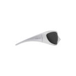 Skin Xxl Cat Sunglasses in Silver - Image 5